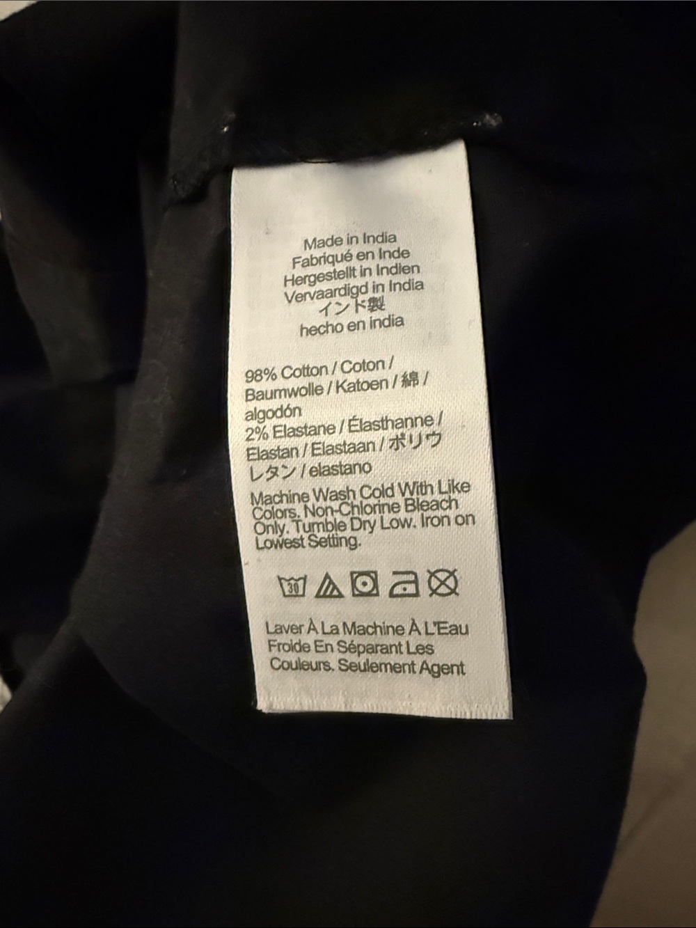 J. Crew Black Short-Sleeve Midi Shirt Dress - Picture 6 of 6